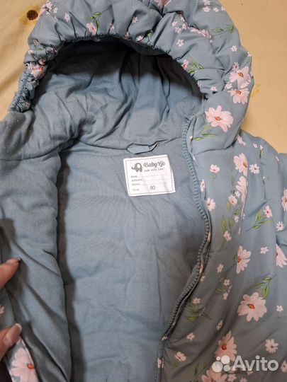 Весенний комбинезон 80 для девочки