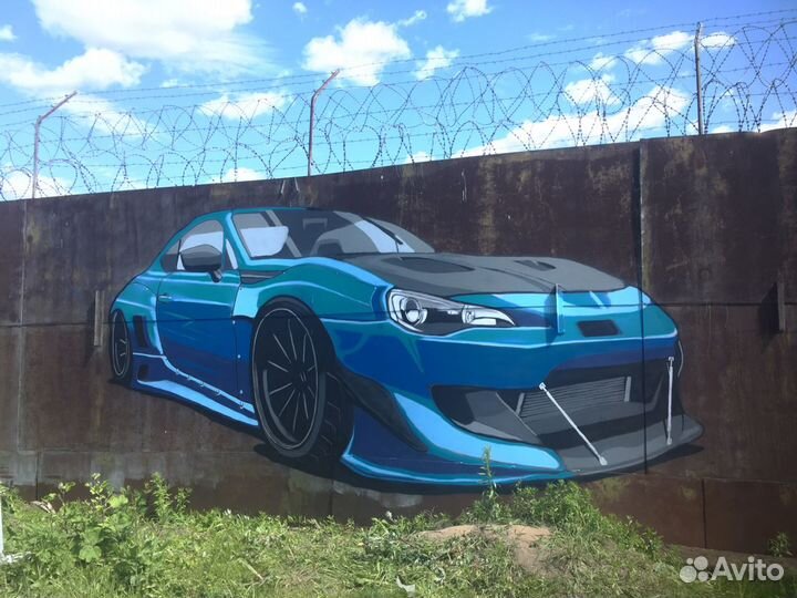 Роспись стен/граффити/аэрография/рисунки/лого