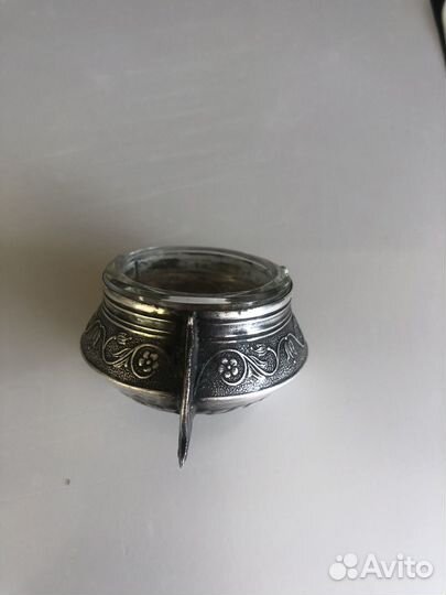 Солонка мельхиор СССР