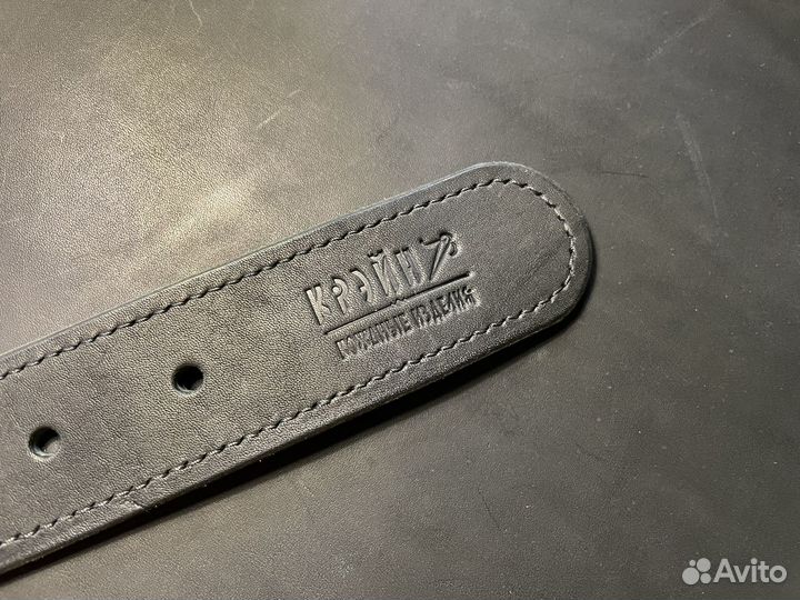 Мужской кожаный ремень ”Black John”