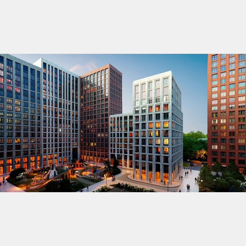 1-к. квартира, 59,6 м², 16/16 эт.