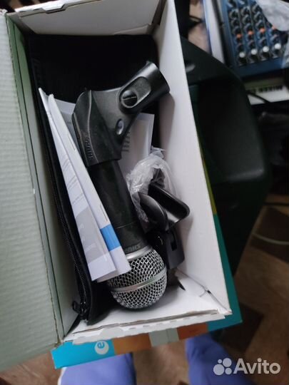 Активная акустическая система, микшерный пульт