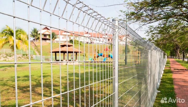 Забор из 3D сетки цена за метр цена