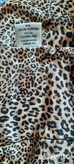 Кожаный плащ женский44- 46