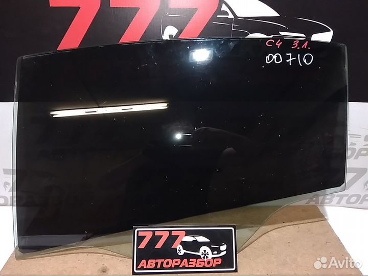 Стекло заднее левое Citroen С4