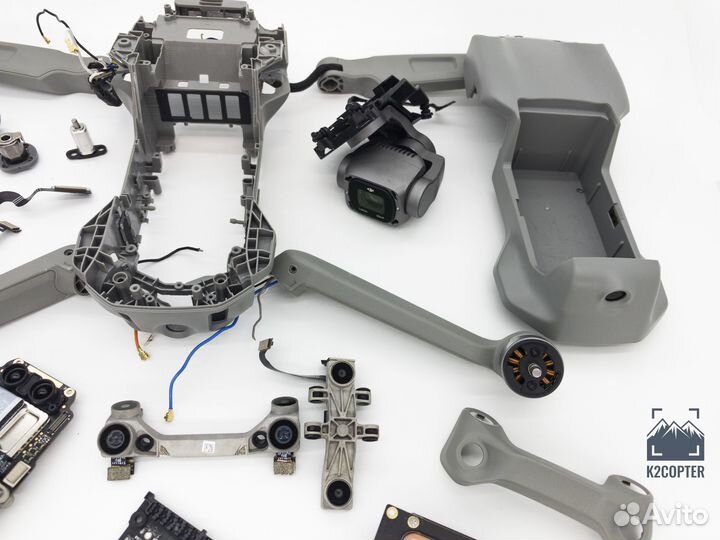 DJI Mavic Air 2/Air 2S корпус,лучи,подвес,шлейф