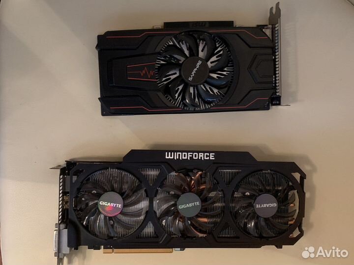 Видеокарты rx 560 4gb и gtx 780 3gb