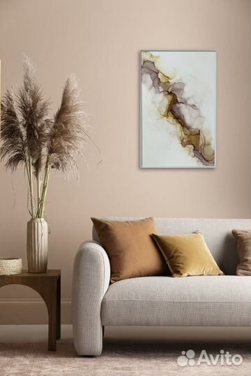 Интерьерная картина спиртовыми чернилами «Хребет»