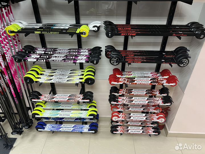 Лыжероллеры коньковые классические