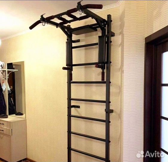 Шведская стенка + турник усиленный. Новая