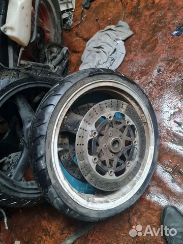 Kawasaki zx7r диск передний