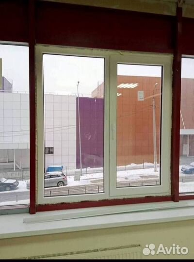 Остекление окон и балконов пвх