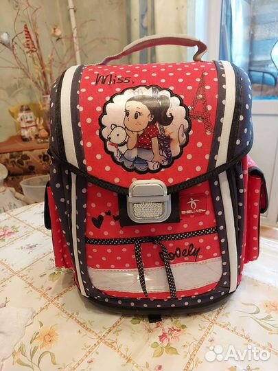Рюкзак школьный для девочки бу