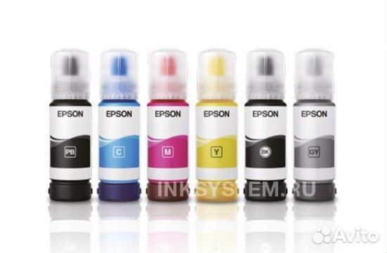 Мфу Epson L8180 с оригинальной снпч и чернилами