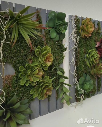 Искусственное и живое озеленение помещений