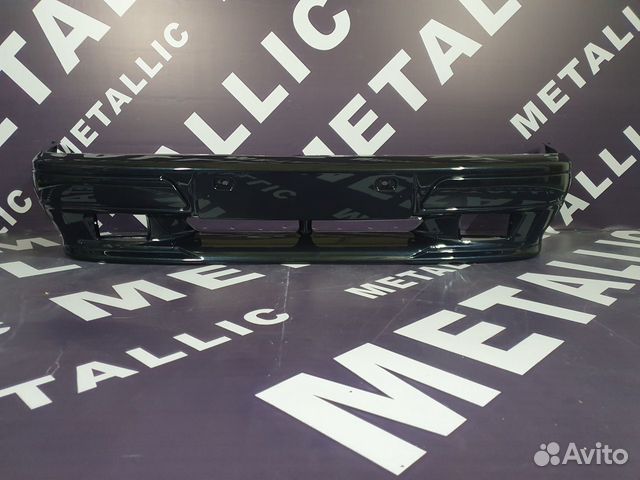 Бампер новый На Ваз 2115 черный передний