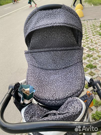 Коляска люлька для новорожденных бу