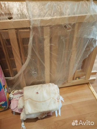 Детская кроватка для малыша бу