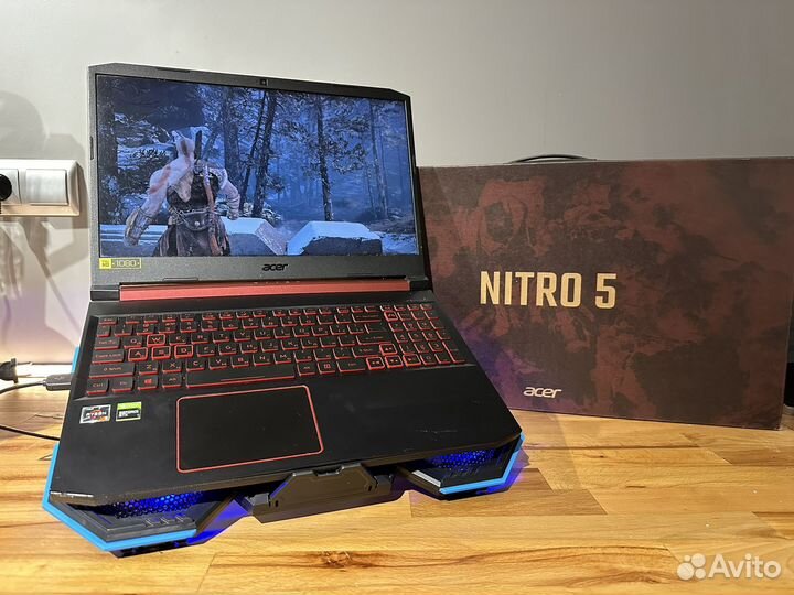 Игровой acer Nitro 5 / GTX 1650 / Ryzen 5