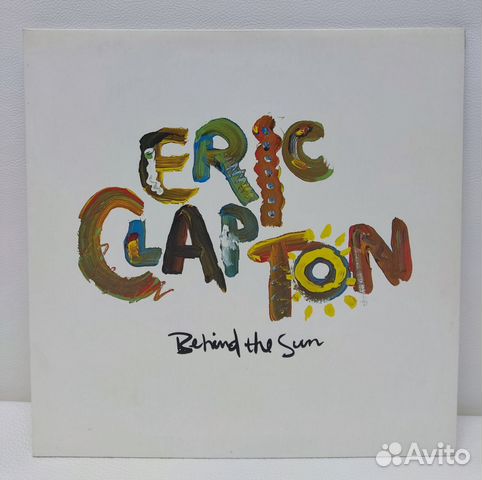 Eric Clapton - Behind The Sun, Japan 1985,NM, LP