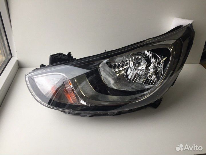 Фара передняя левая Hyundai Solaris 2011-2014