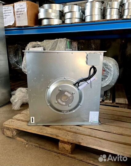 Приточный вентилятор прямоугольный