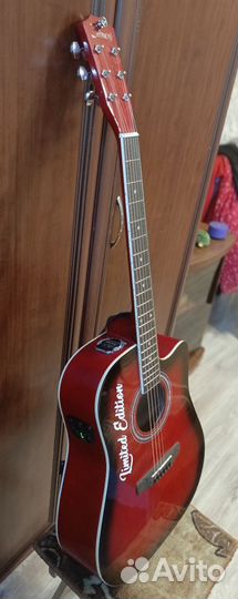 Трансакустическая гитара shinobi HB 411A