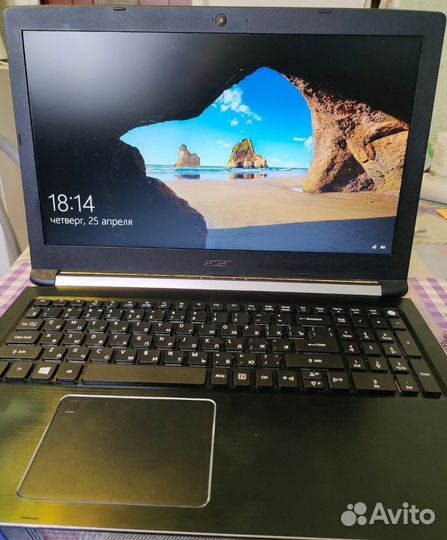 Игровой ноутбук acer aspire a715-75g