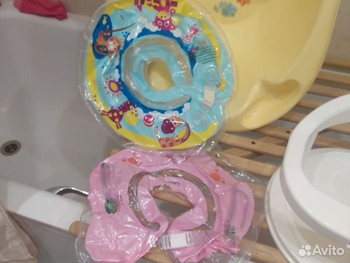 Детская ванночка с подставкой