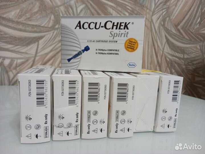 Картриджи для инсулиновой помпы акку-чек