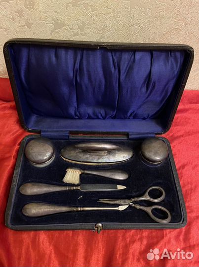 Серебренный маникюрный набор