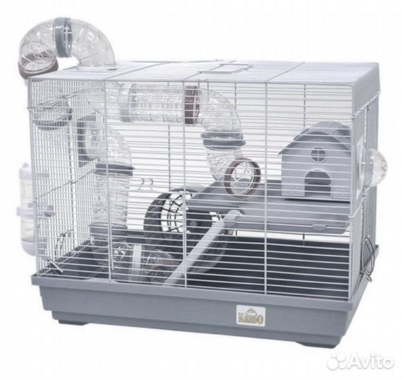Клетка для хомяка большая с трубами