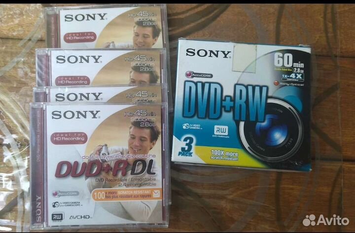 Dvd диски для видеокамеры