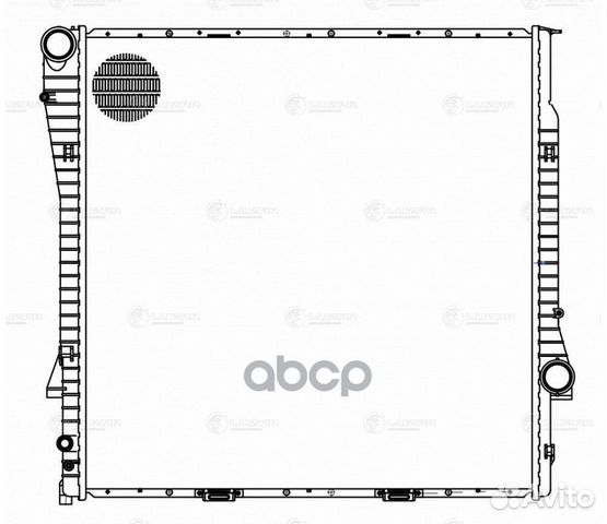 Радиатор BMW E53 3.0/4.4/3.0D 00