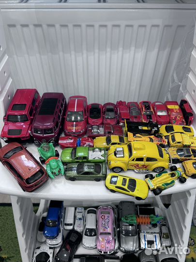 Детские машинки игрушки металлические