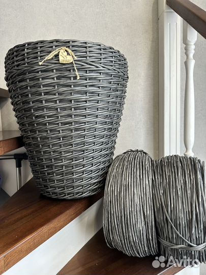 Проведение мастер классов по плетению из ротанга