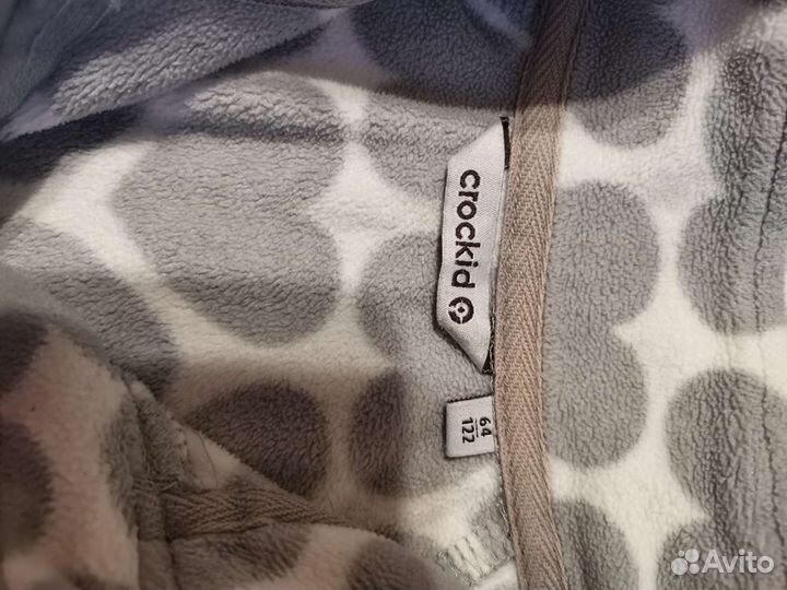 Куртка флисовая для девочки Crockid