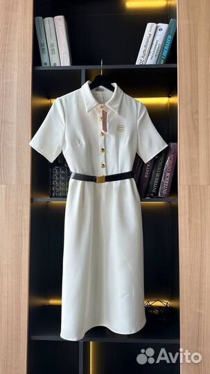 Платье miu miu стильное (хит сезона 2024)