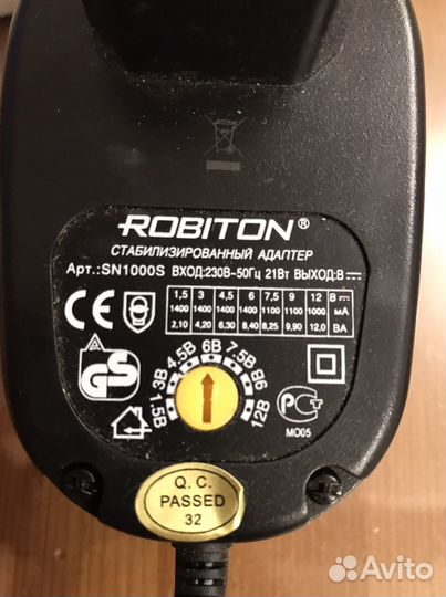 Блок питания универсальный Robiton 1000s