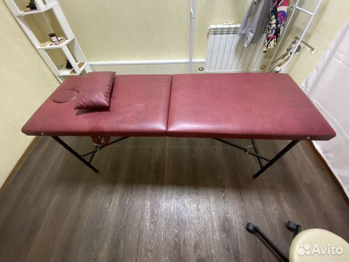Массажная кушетка складная с отверстием