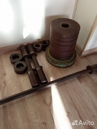 Штанга и гантели