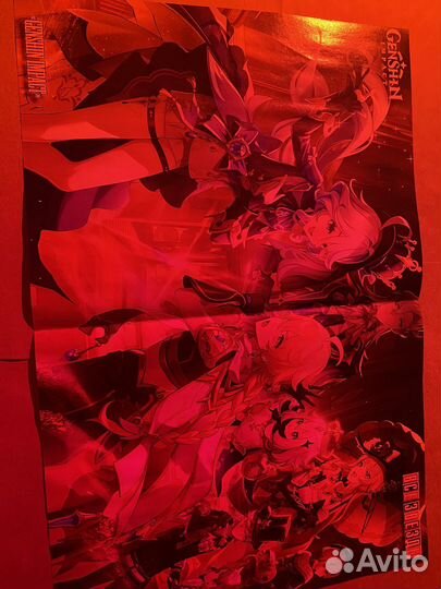 Постер Геншин импакт/Genshin impact