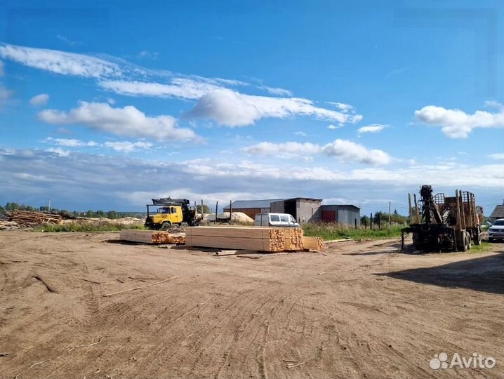 Брус обрезной ест. влажности опт