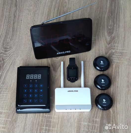 Система вызова персонала беспроводная - комплект