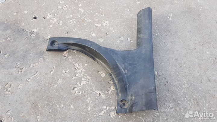 Накладка заднего порога салона kia rio 3