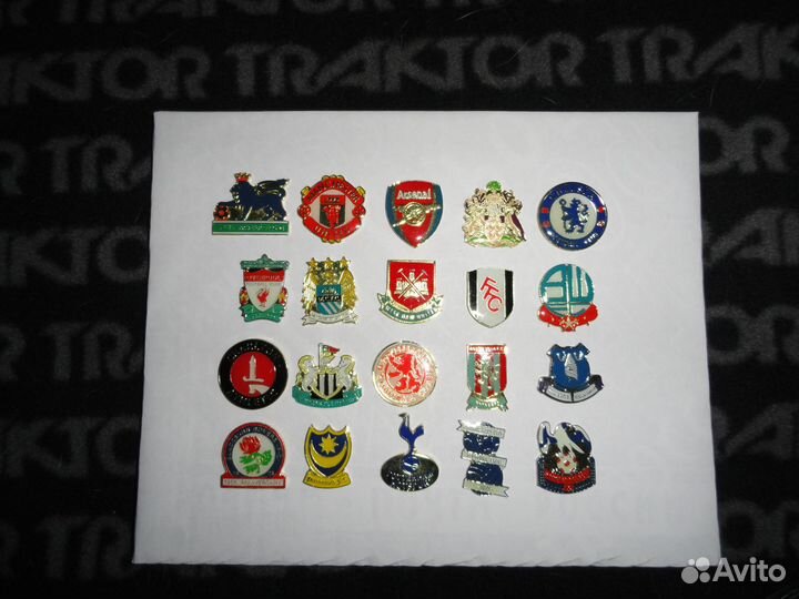 Значки Англия. The F.A. Premier League. Футбол