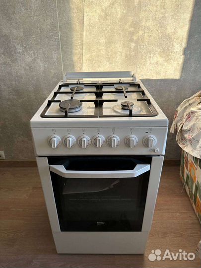 Плита газовая beko с электрическим духовным шкафом