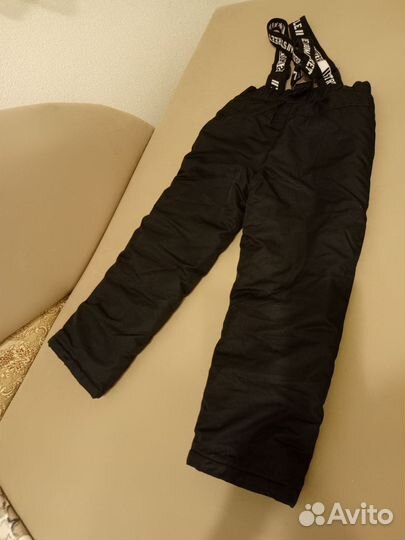 Зимние штаны на мальчика р. 116