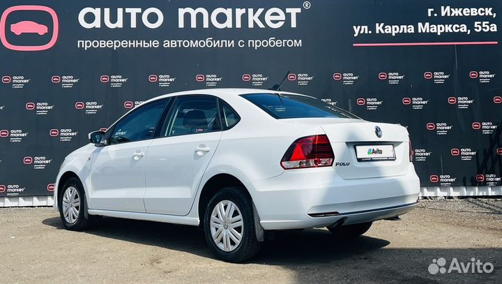 Volkswagen Polo 1.6 МТ, 2017, 72 232 км