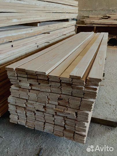 Доски лиственницы камерной сушки 25x150 мм, гарант